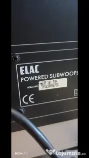 Vând sistem 5.1 Elac cinema sat 1 