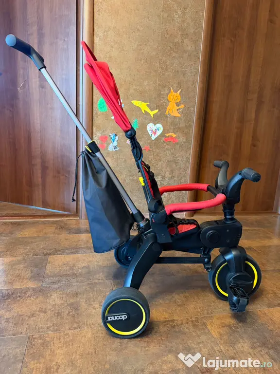 Tricicleta Doona Liki Trike S1, ultrapliabila