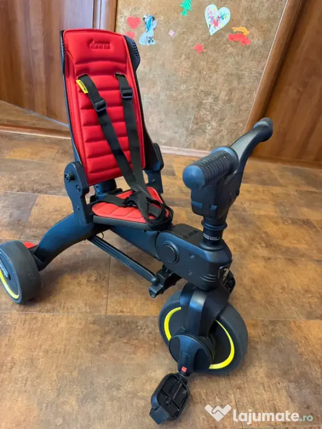 Tricicleta Doona Liki Trike S1, ultrapliabila