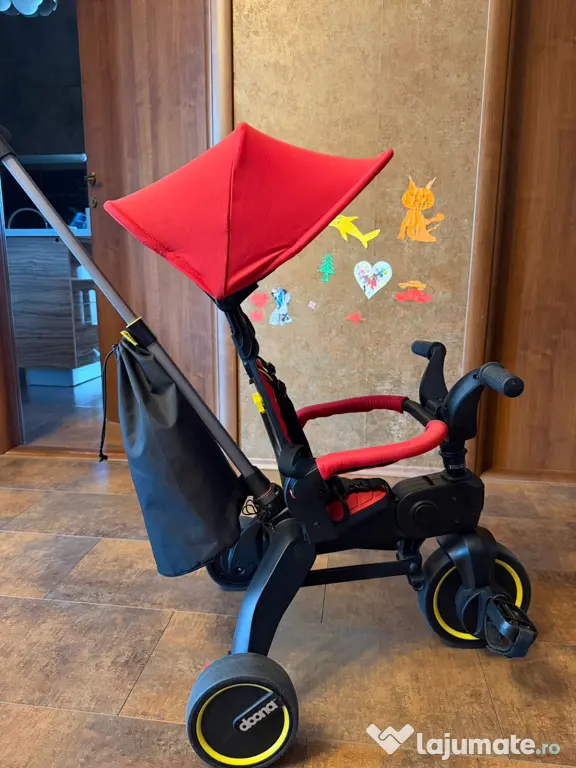 Tricicleta Doona Liki Trike S1, ultrapliabila