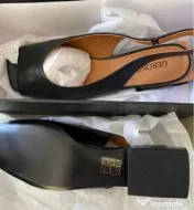 Sandale GERONEA 39, piele, NOI