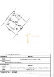Casă individuala parter + subsol, 4 camere, 136,7 mp utili 