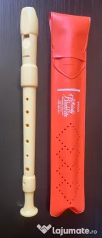 Flaut dulce sopran Hohner Melody original Germania husă inclusă din anii 80-90