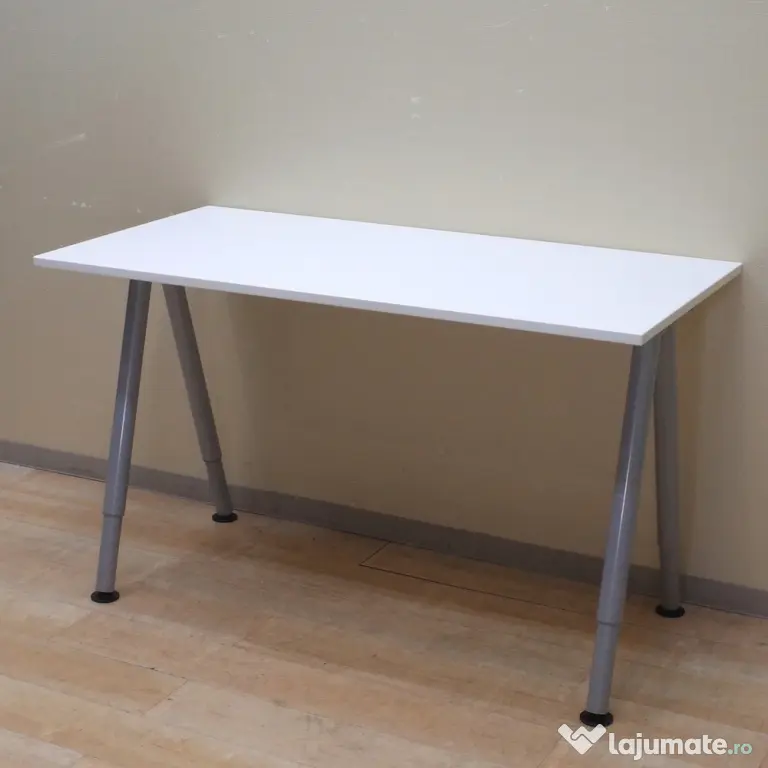 Birou alb 120 pe 80 cm