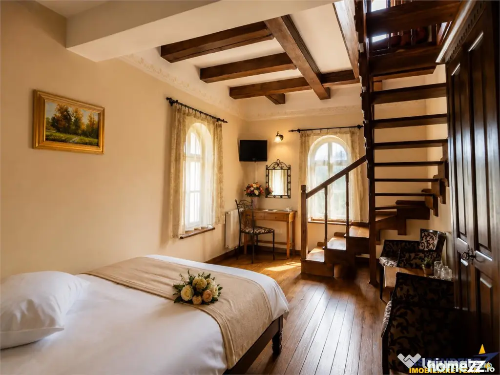 Hotel boutique:restaurant,spa,domeniu de 4.300 mp,5 minute d - Bran (Brasov)