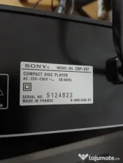 CD player Sony cdp-297 laser defect 
