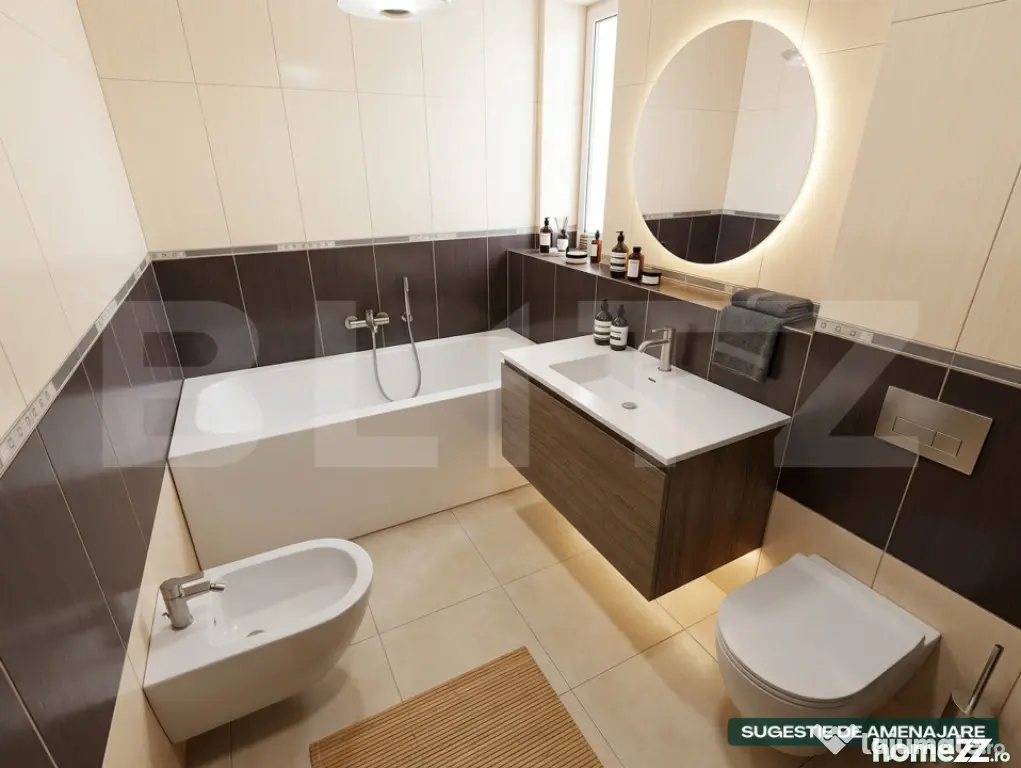 Apartament 3 camere, 70 mp, etaj 1, zona Micro 11 - Targoviste (Dambovita)