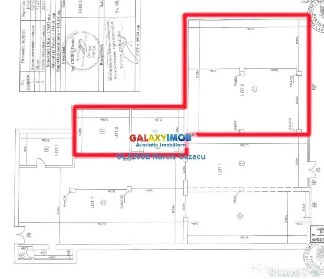 Spa#539;ii comerciale ultracentrale 313 mp #537;i 191 mp
