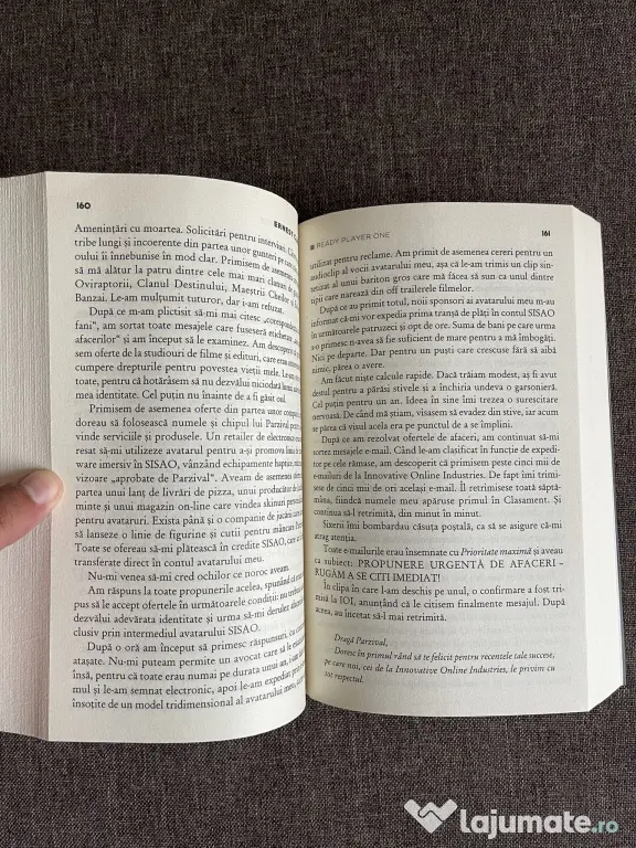 Ready Player One – Ernest Cline | Nemira | Stare excelentă