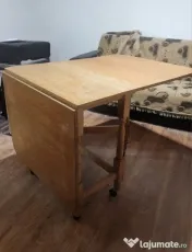 Masa plianta din lemn 