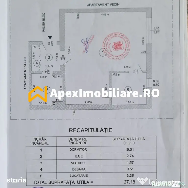 Garsoniera de inchiriat Iancului București | ApexImobiliare