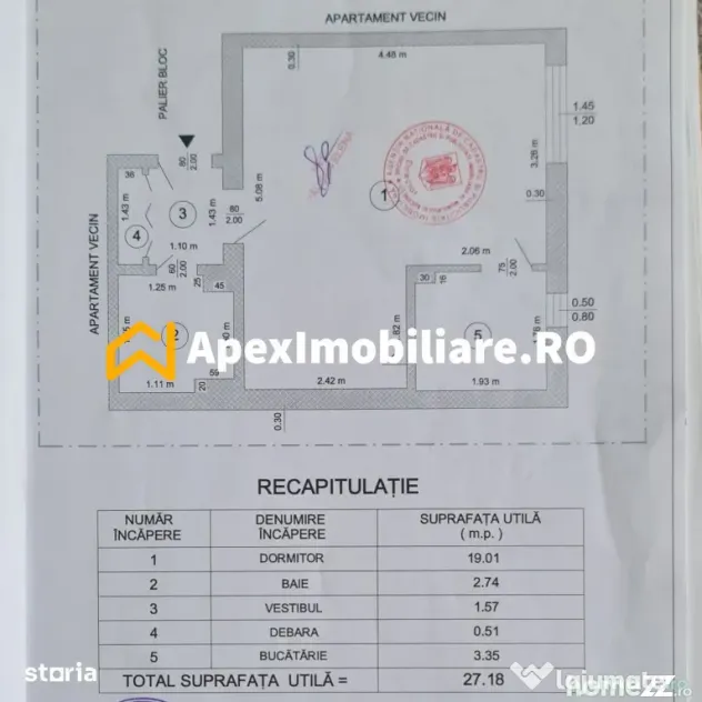 Garsoniera de inchiriat Iancului București | ApexImobiliare