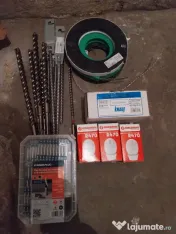 Pânze flex, spirale,cap termostat,cuie beton pistol,cordon bentonitic