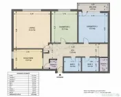 3 camere | Piața Sudului – Olteniței | Centrală proprie