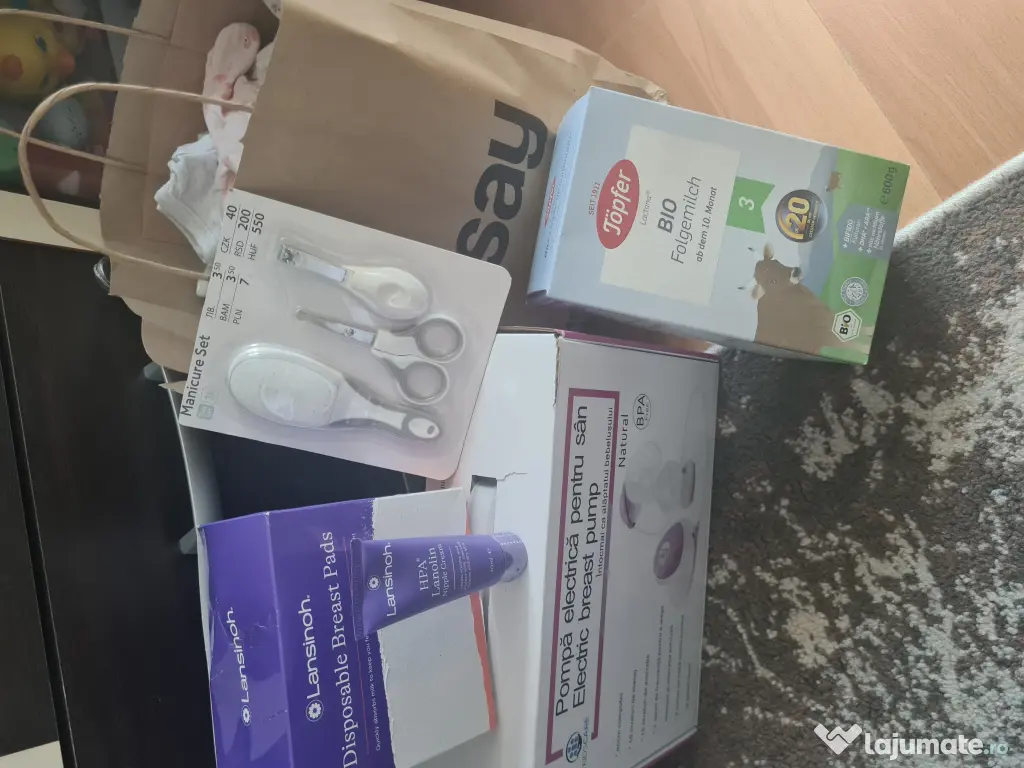 Pompa electrica pentru sâni + diverse