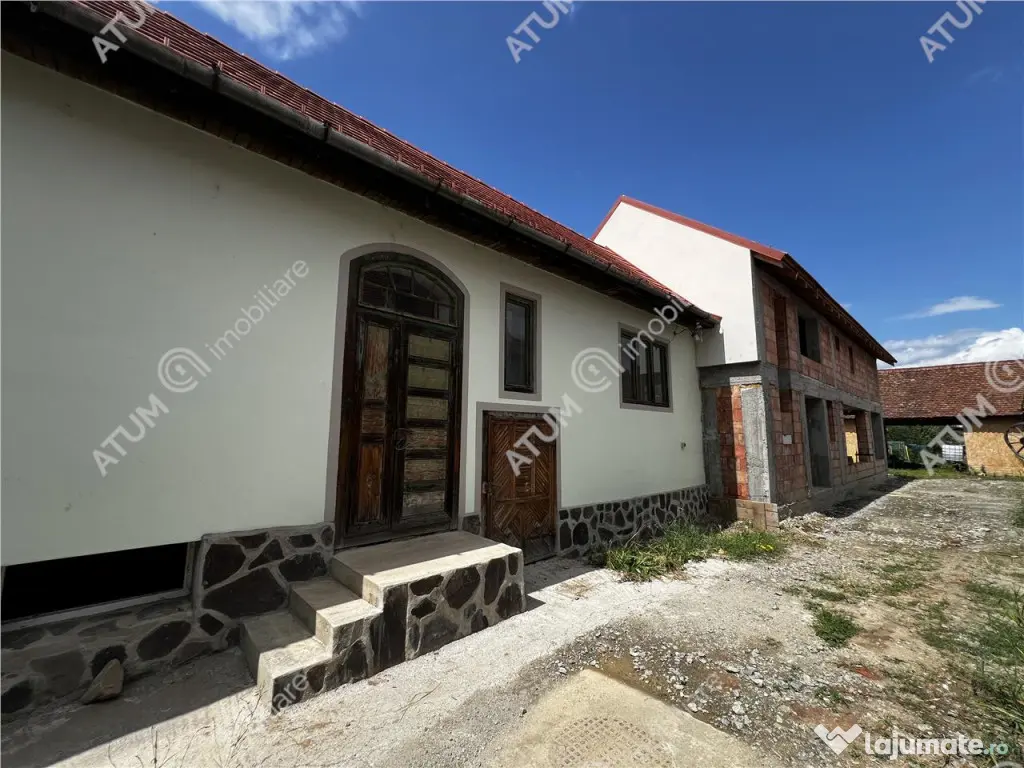 Casa individuala cu teren de 1400 mp situata la 10 km de Sib