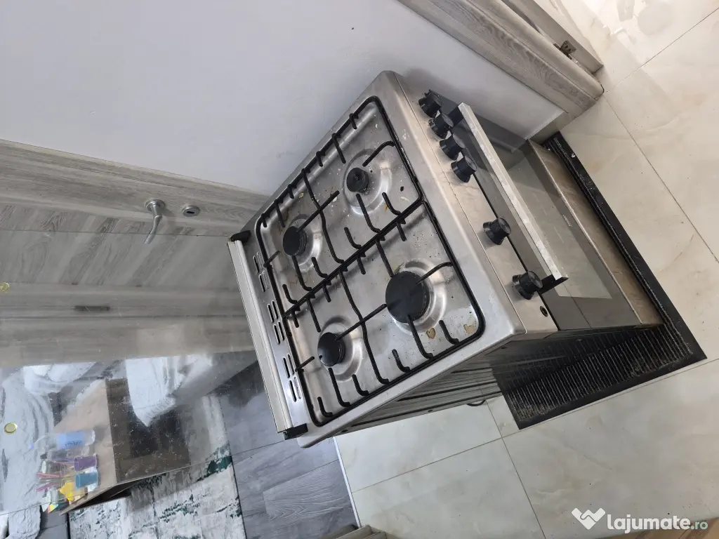 Aragaz inox Beko