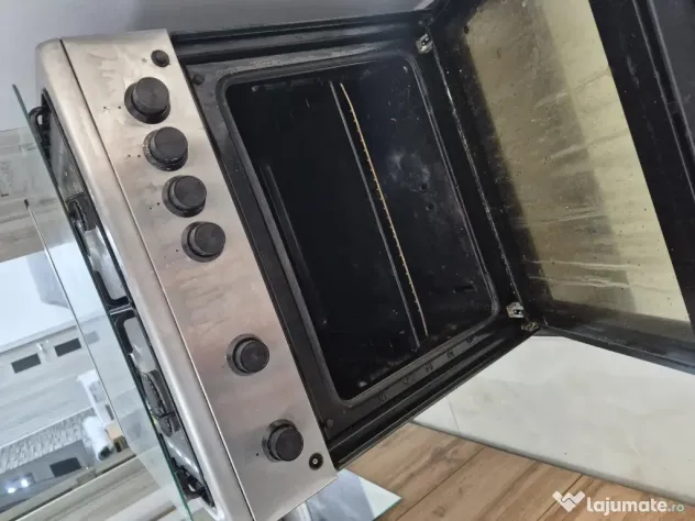 Aragaz inox Beko
