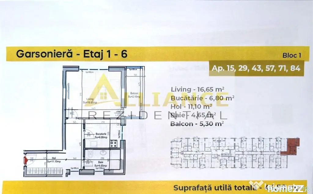 Garsoniere | Ap. 2 si 3 camere | RATE DIRECT LA DEZVOLTAT...