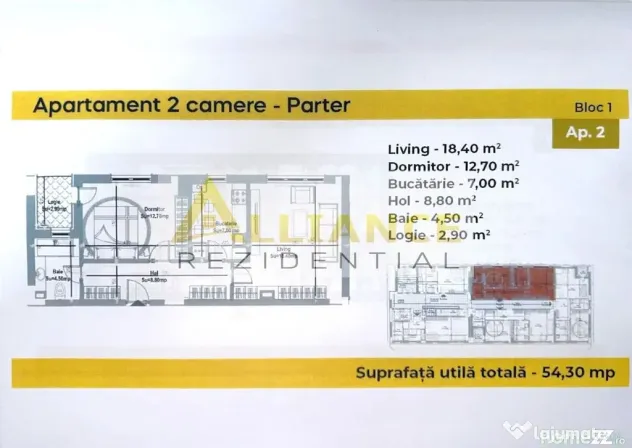 Garsoniere | Ap. 2 si 3 camere | RATE DIRECT LA DEZVOLTAT...