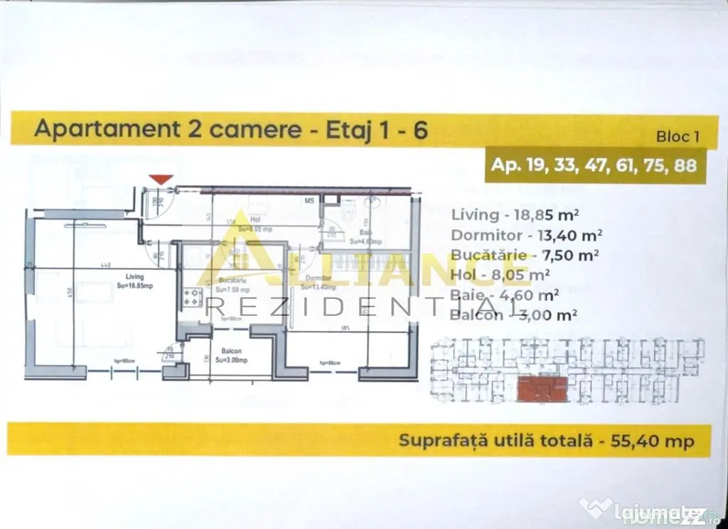 Garsoniere | Ap. 2 si 3 camere | RATE DIRECT LA DEZVOLTAT...