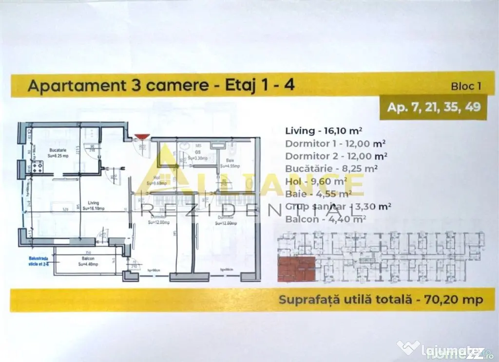 Garsoniere | Ap. 2 si 3 camere | RATE DIRECT LA DEZVOLTAT...