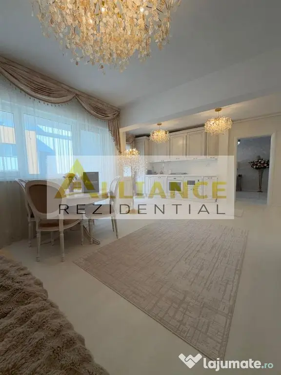APARTAMENT 3 CAMERE MOBILAT SI UTILAT - METROU BERCENI
