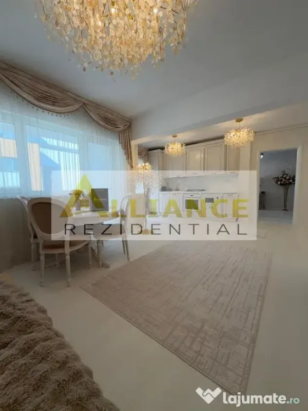 APARTAMENT 3 CAMERE MOBILAT SI UTILAT - METROU BERCENI