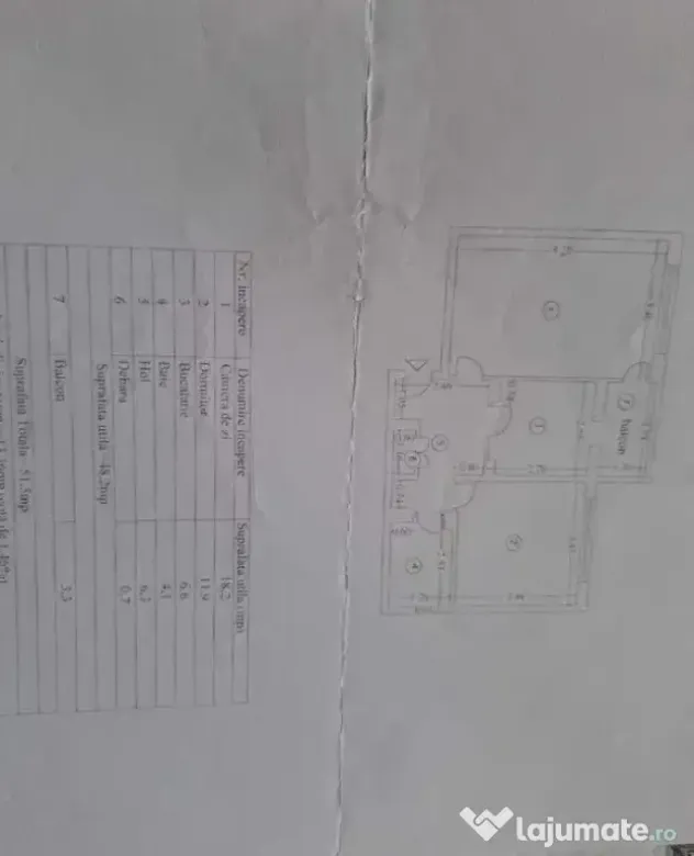 Apartament 2 camere Mun Braila zona Radu negru