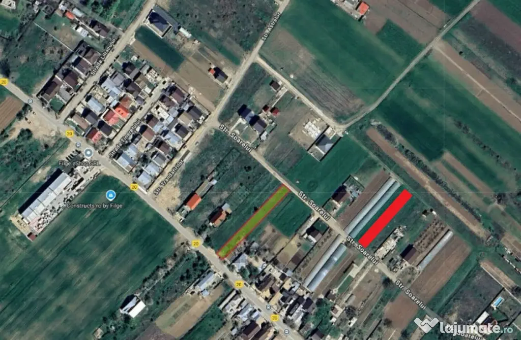 Teren 1.055 mp cu 2 deschideri Dumitrana Măgurele Utilități,Merita! - Dumitrana (Bucuresti-Ilfov)