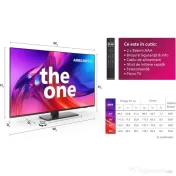 Philips AMBILIGHT tv LED 43PUS8818, 108 cm, Google TV, 4K Ultra HD