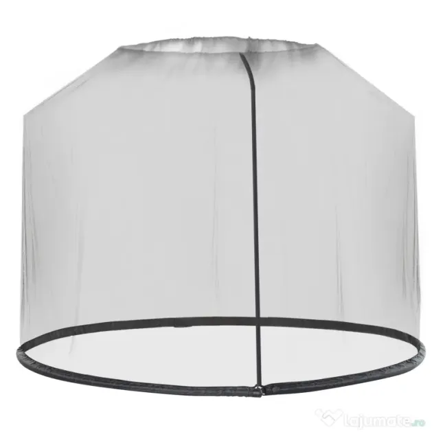 Outsunny, Plasă anti țânțari pentru umbrelă, Pentru Aer Liber, Material tip plasă, Oxford, 300cm x 300cm x 230cm, Negru