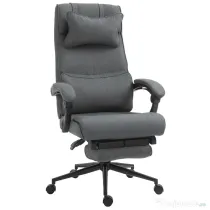 Vinsetto Scaun Birou Ergonomic Reglabil cu Tetiera si Suport Picioare