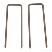 Outsunny Gard de Grădină cu Lățime Reglabilă, Gard de Grădină Multifuncțional din Metal și Aluminiu, 300x31x103,5 cm, Maro Închis 
