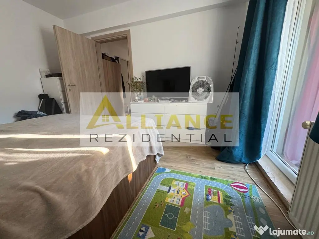 Apartament 2 camere mobilat-utilat { Strada Solstitiului }