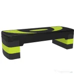 HOMCOM Aerobic Fitness Step, Stepper reglabil la 3 inaltimi 10-15-20 cm pentru antrenament acasa si la sala, albastru si negru