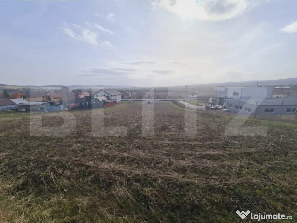 Teren intravilan 2.481 mp în Ernei – Stradă Principală,