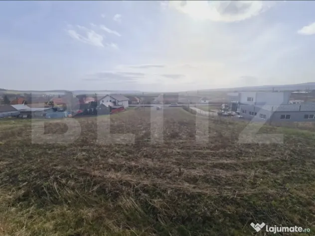 Teren intravilan 2.481 mp în Ernei – Stradă Principală,