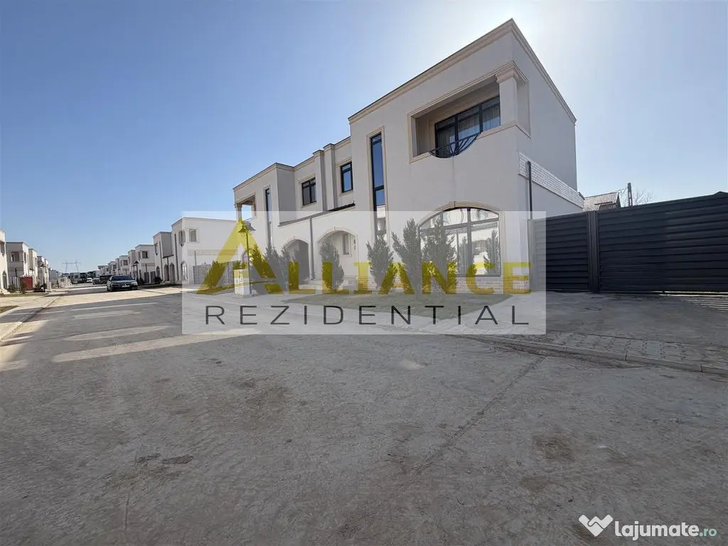 Vila moderna cu arhitectura deosebita gata sa devina acasa