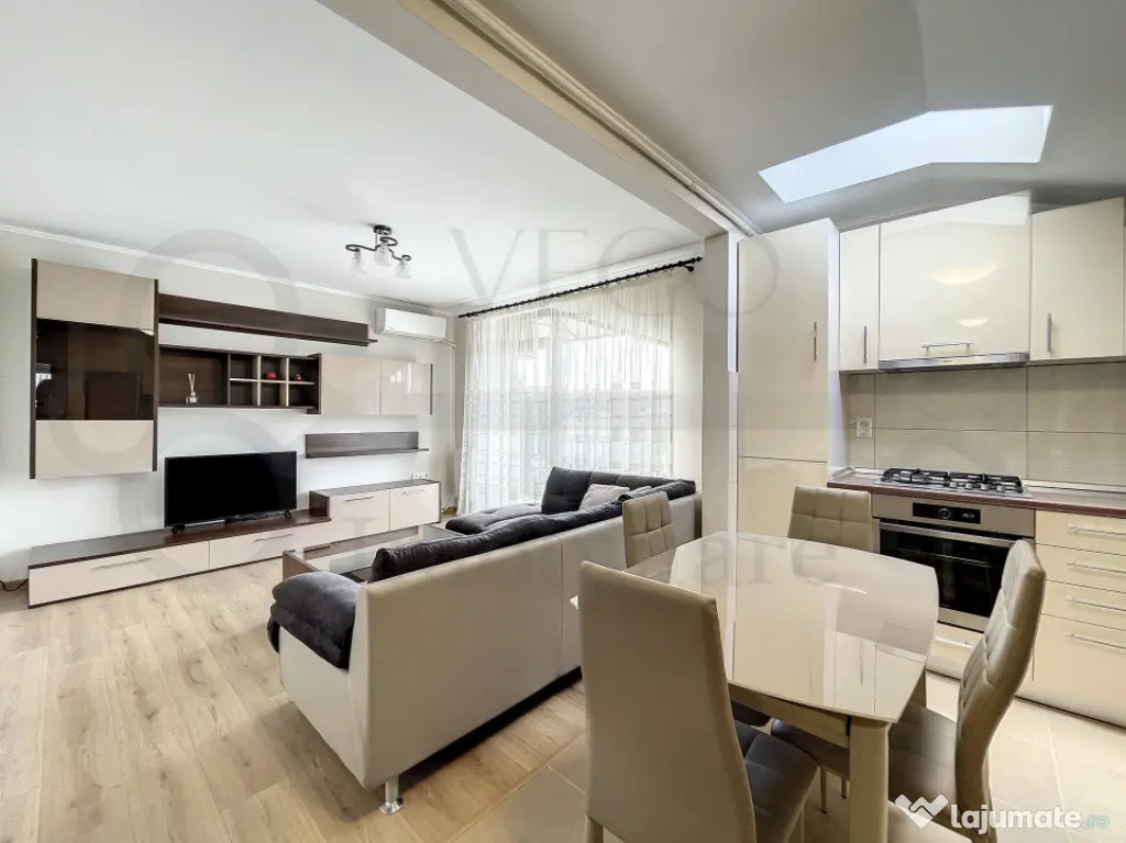 Apartament 3 camere, garaj subteran, 70 mp, AC, CT, balcon,