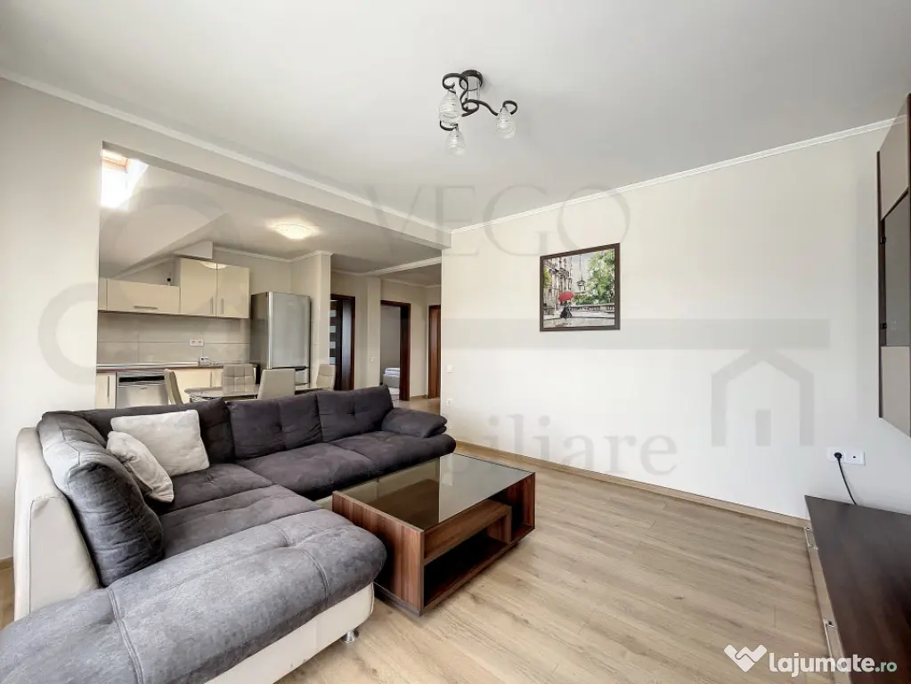 Apartament 3 camere, garaj subteran, 70 mp, AC, CT, balcon,