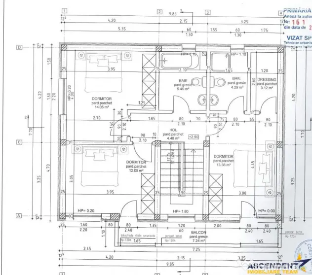 Vila superba cu 5 camere, intabulata 2025, P E, toate utilit