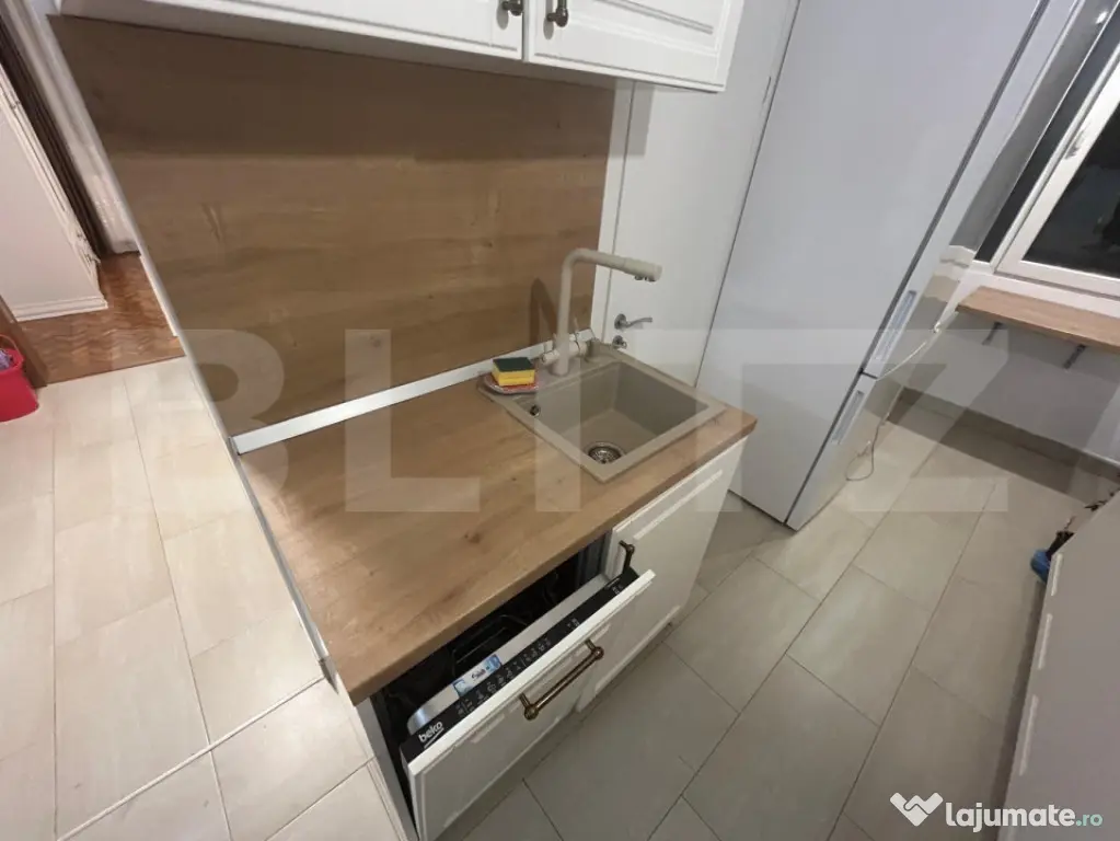 Apartament modern, 2 camere, AC, Zona Mărăști Piața Abat