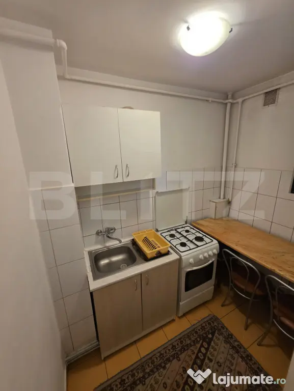 Garsonieră de vânzare – 29 mp utili – Aleea Carpati