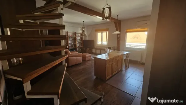Apartament 2 camere de inchiriat, semidecomandat, 59 mp, zona Terezian, Sibiu.