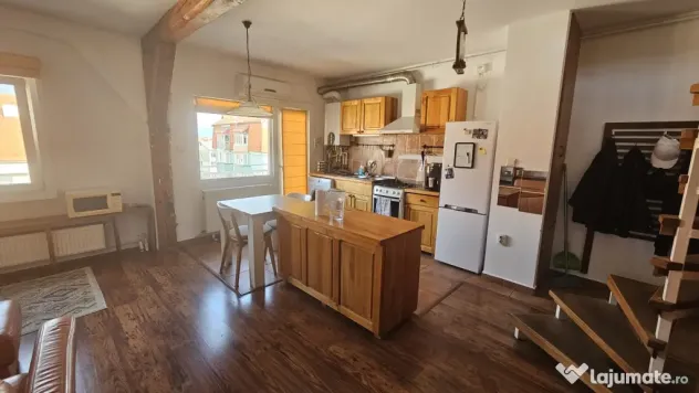 Apartament 2 camere de inchiriat, semidecomandat, 59 mp, zona Terezian, Sibiu.