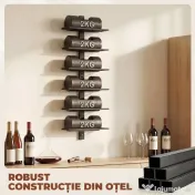 HOMCOM suport de sticle slim
