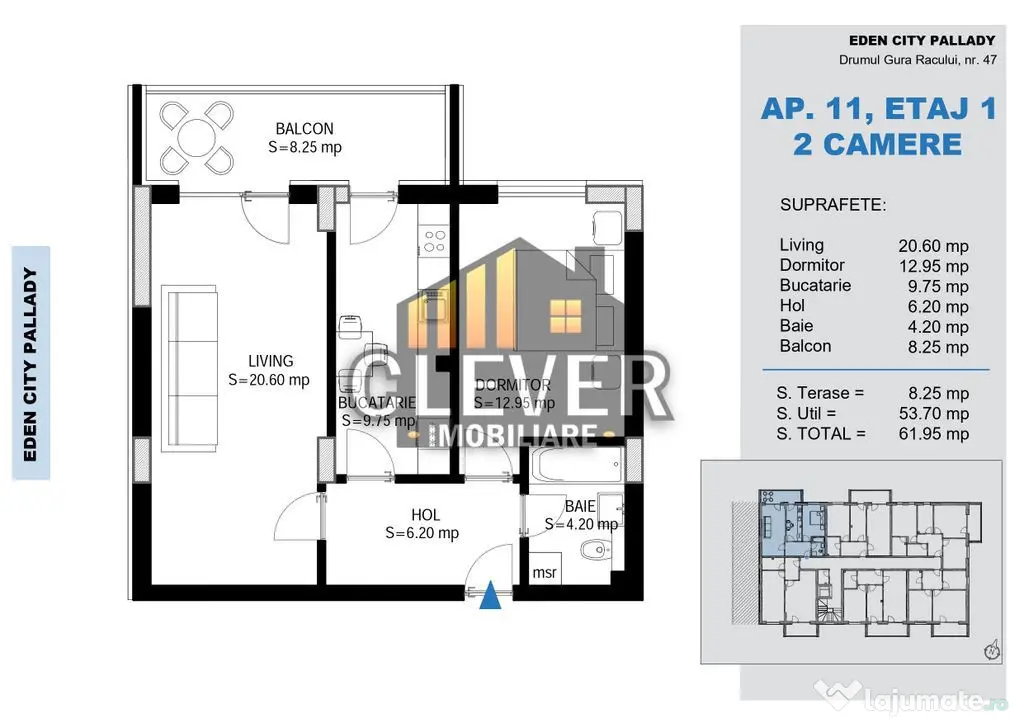 Apartament 2 Camere Decomandat, spatios | Pallady | metro...