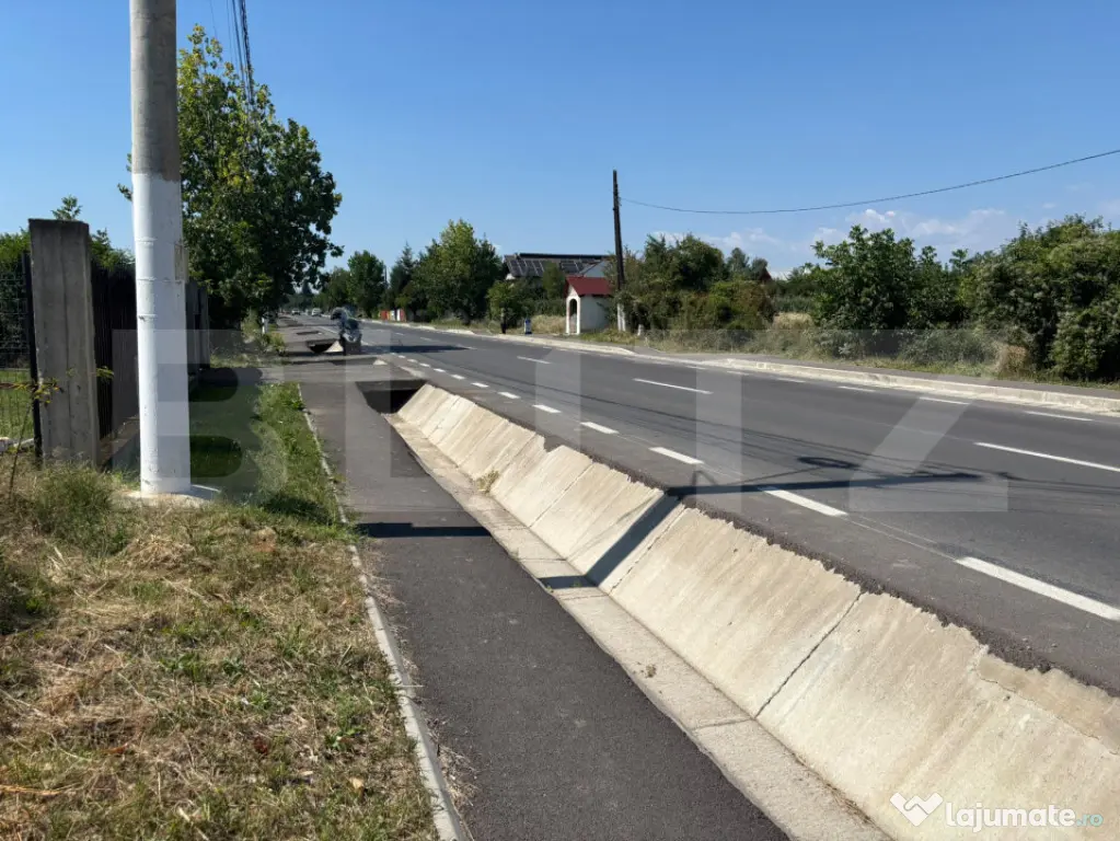 Teren intravilan 1.199 mp | Deschidere 13 ml | Toate utilit?