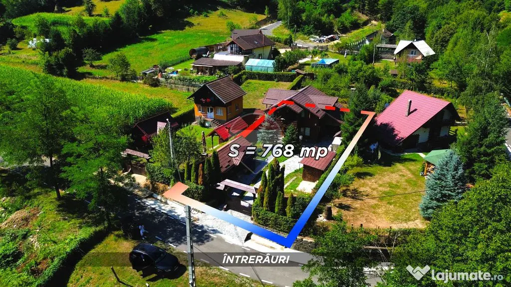 Casa de vacanta cu foisor si acces la rau, de vanzare in ...